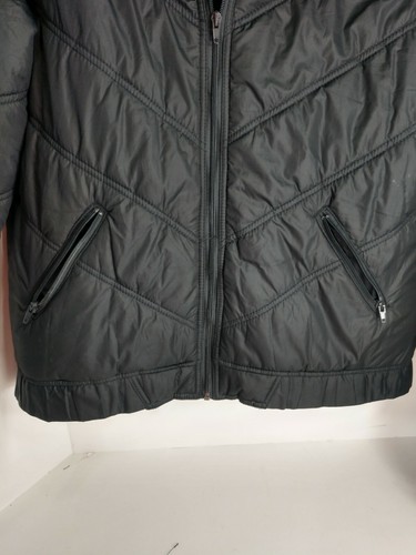 Hurley Herren (Puffer Like) Jacke schwarz LG Reißverschluss, Reißverschluss vorne und Innentaschen - Bild 2 von 12