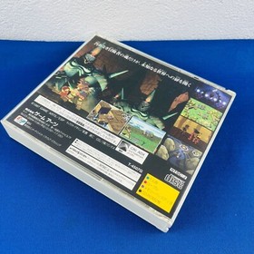 ◇741 SS GRANDIA Sega Saturn with 2 Guidebooks Japanese Game Soft Tested Working