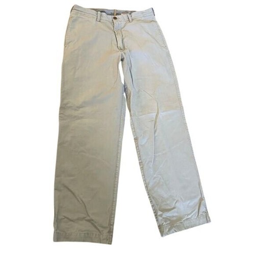 Pantalones chinos Timberland caqui para hombre talla 34x32 frente plano - Imagen 1 de 15