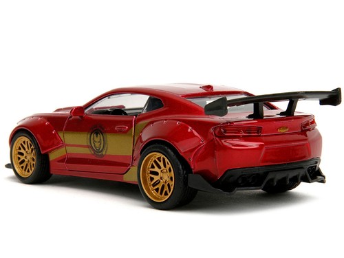 2016 CHEVROLET CAMARO & IRON MAN FIGURE "THE AVENGERS" 1/32 MODELS BY JADA 30309 - Picture 7 of 14
