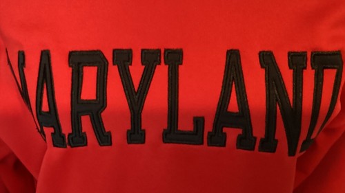 KA Nights Apparel Men’s Maryland Terrapins Large Hoodie, Red - Picture 3 of 12