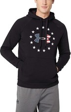 Under Armour Men's Freedom Rival Fleece logo hoodie