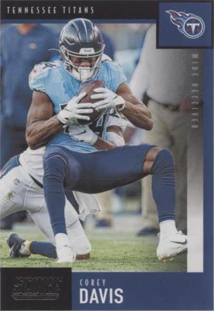 2020 Score Corey Davis #114 - 1 of 2