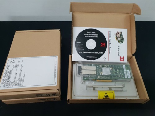 [NEU] Brocade BR-825-0010: Dual Port 8Gb/s Fibre HBA - Bild 1 von 3