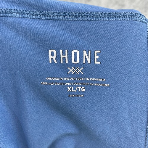 Rhone Pants Mens XL Blue Reign Midweight Jogger Sweatpants All Around FLAWS - Picture 15 of 18