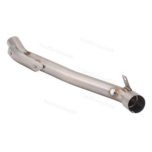 Slip On Motorcycle Mid Exhaust Link Pipe For Suzuki GSX-R GSXR 1000 2009-2011 - Picture 4 of 7