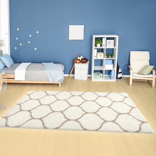 Shaggy Rugs in Moroccan Design Non-shedding Thick Soft Rugs in All Sizes - Picture 113 of 217