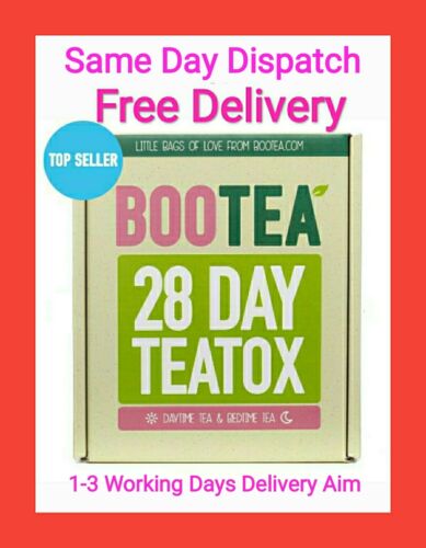 BOOTEA Teatox 28 Day Tea Bags 14 Bedtime Weight Loss Tea FREE DELIVERY - Afbeelding 1 van 9