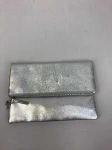 Victoria-039-s-Secret-Women-039-s-Silver-Foldable-Clutch-Zipper-Closure-Wallet