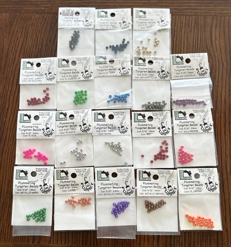 Plummeting Tungsten Beads - 3/16", 7/32", 5/32" - Hareline - Picture 45 of 52