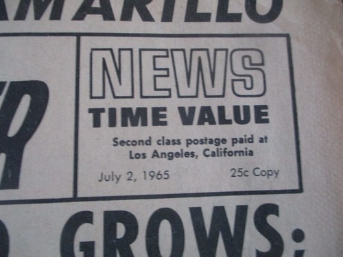 National Dragster Newspaper July 2 1965 Ramchargers the Greek Collet Drag - Picture 2 of 16