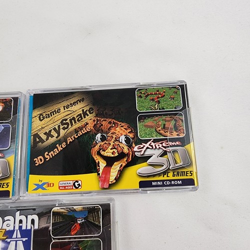 Extreme 3D PC Games GTOK The Defender, Axy Snake, Autobahn Total, Mini CD ROMS - Picture 3 of 10