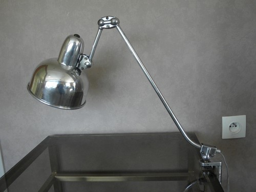 Retro swig lamp arms light kaiser Bauhaus Pirouette kandem Midgard era old ufo - Picture 10 of 12