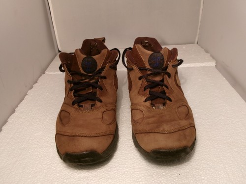 Rare Vintage 1996 Nike Brown Suede Walking Sneakers Shoes Men Sz 10 182021-222 - Picture 4 of 13