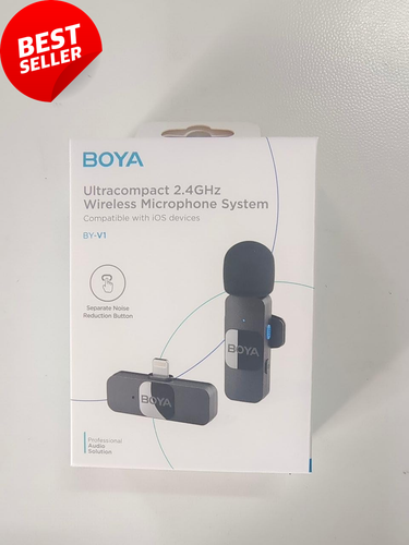 Wireless Lavalier Mic for iPhone iPad - Omnidirectional Video Recording for Vlog - Picture 8 of 12