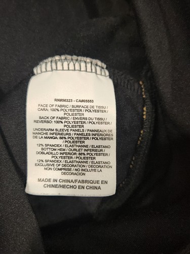 Nike Livestrong Full Zip Hooded Jacket Black Yellow Womens Size XS Gray Tag - Picture 9 of 9