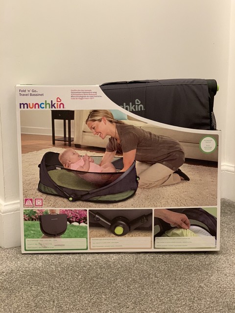 munchkin fold and go bassinet