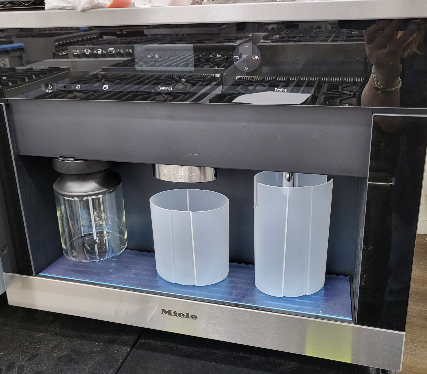MIELE CVA6405 24" WHOLE BEAN BUILT IN PLUMBED COFFEE SYSTEM eBay