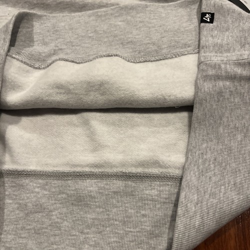 Felpa con cappuccio uomo marca '47 Boston Red Sox Heathered pass petto grande L - Foto 6 di 10