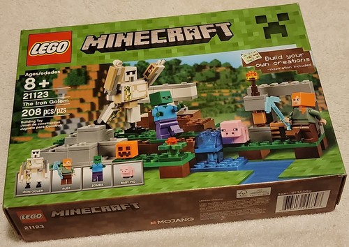 LEGO Minecraft The Iron Golem Retired Set New  - Picture 1 of 2