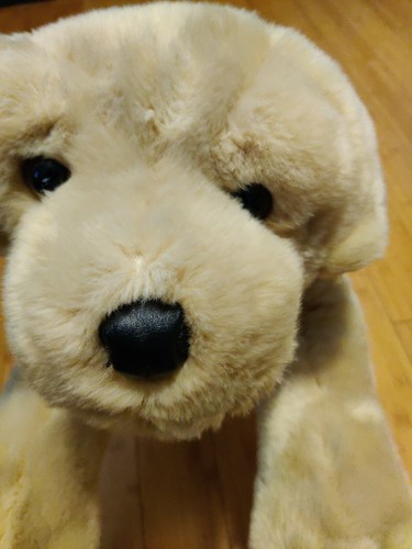 Life Like Golden Retriever superweicher Jumbo kuschelig hellbraun entzückender Plüsch 31 Zoll - Bild 8 von 11