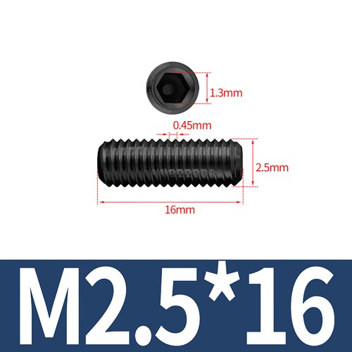 HIGH TENSILE GRUB SCREWS CUP POINT ALLEN SOCKET SETS M2 M2.5 M3 M4 M5 M6 M8 M10 - Picture 26 of 121