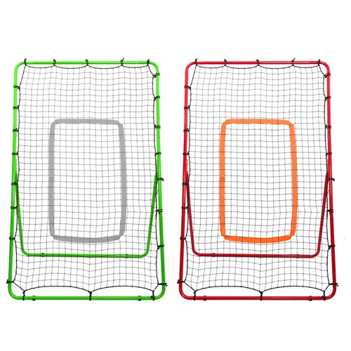 Red reboteadora de voleibol ajustable 6x4 pies, red de voleibol para patio trasero 4 rebotes - Imagen 1 de 14