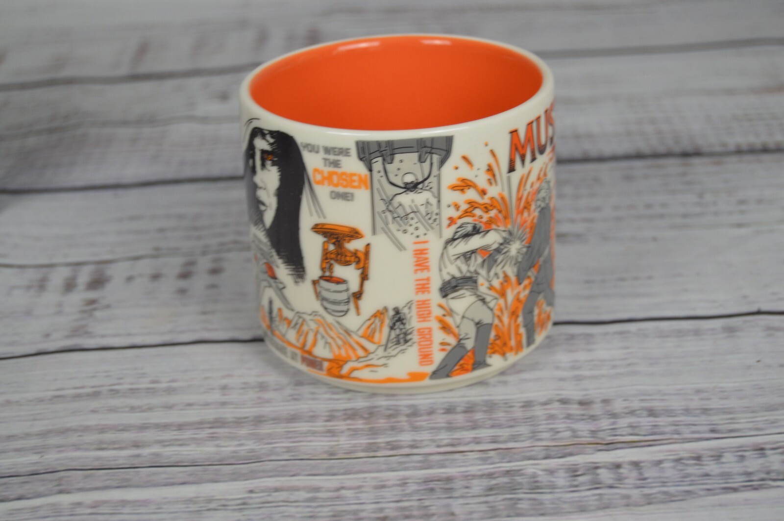 2023 Mustafar Disney Park Star Wars May The 4th Been There Series Mug Starbucks - Picture 9 of 12