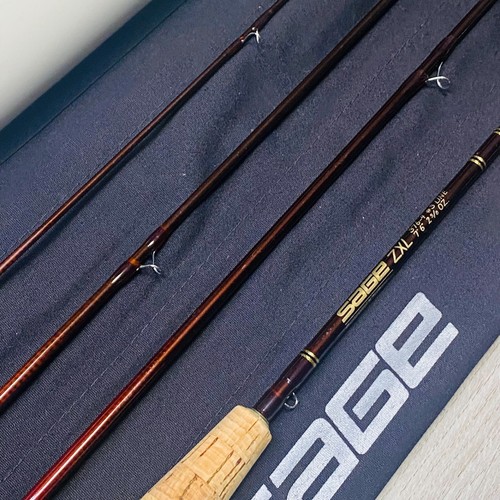 Asta mosca Sage ZXL 376-4 7'6" 4wt con calza tubolare ottime condizioni - Foto 9 di 15