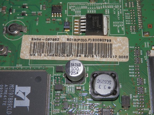 SAMSUNG LH46MGULBF/ZA MAIN BOARD BN94-02793Z - Picture 2 of 2