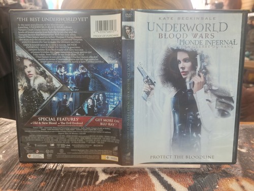 Underworld Blood Wars DVD EN/FR Tested Free Shipping in Canada !! - Bild 2 von 4