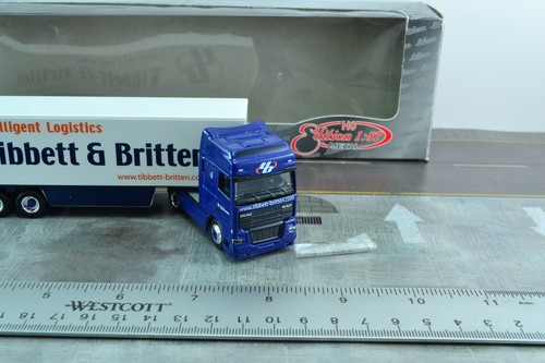 Schuco DAF XF 95 Tractor Trailer Truck Tibett Logistics 1:87 (HO5223) - Picture 2 of 3