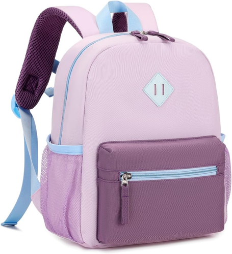 Toddler Backpack for Girls, 12'' Mini Preschool Backpack for Kids Age 2-4 Years - Picture 10 of 12