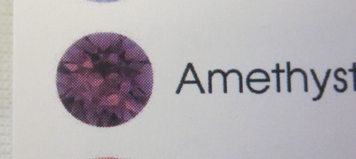 Swarovski Rhinestones 1028 Amethyst PP16 Xilion Chaton Unopened Pk 10 Gross NOS - Picture 2 of 4