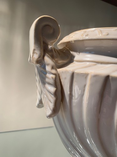 "Florero urna vintage diseño rústico/moderno 10""x9""" - Imagen 4 de 6