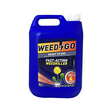 Weed & Go 5L Ready-To-Use Weedkiller - Fast-Acting Formula for Immediate Weed an 5.00 per litre