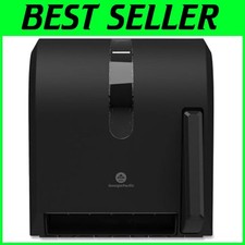 Durable Commercial-Safe Push Paddle Paper Towel Dispenser - 8" Roll Compatible