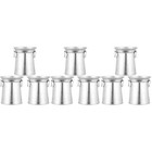 3 Pieces Blumen Untertopf Innentopf Eisenkunstblumentopf Gartendekoration