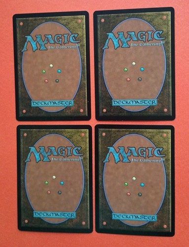Magic the Gathering MTG Mirrodin THIRST FOR KNOWLEDGE  X 4  LP/EX  U 2003 NICE! - Picture 3 of 3