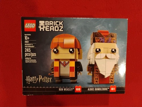 LEGO Brickheadz Ron Weasley & Albus Dumbledore 41621 Harry Potter - NUEVO - Imagen 1 de 2