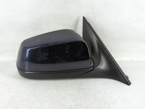 2010-2012 Bmw 750i Passenger Right Side View Power Door Mirror Blue XNF7O