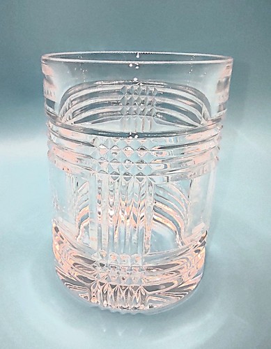 VINTAGE 4er Set Ralph Lauren Glen Plaid Kristall Old Fashioned On Rocks Gläser - Bild 5 von 8