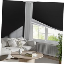 35  x 60  Portableout Curtains for Bedroom, 35"W x 60"L Pack of 1 Black