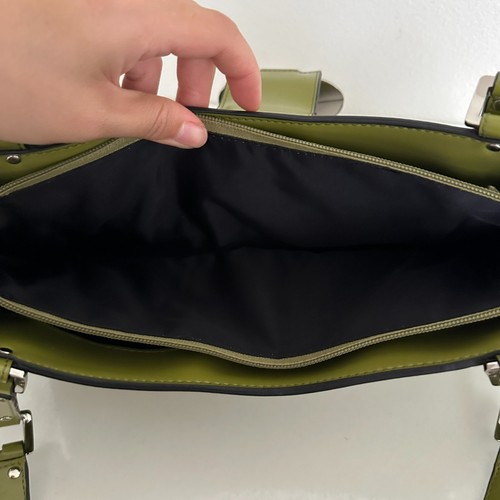 Bolso de Hombro Guess Vintage Y2K Charol Verde Logotipo G Hebilla Cartera Años 2000 - Imagen 10 de 15