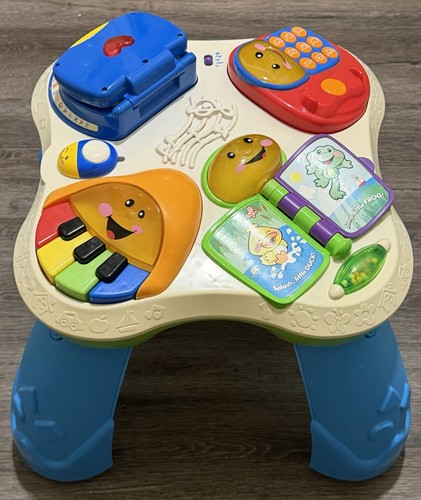 FISHER-PRICE Laugh & Learn FUN WITH FRIENDS Musical Play Table BILINGUAL ~ 2008