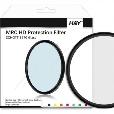 H&Y MRC HD Protection Filter with SCHOTT B270 Glass 62mm | Protector-/Schutz-F
