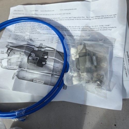 Aquatec ERP-1000 Permeate Pump for Reverse Osmosis w/ Mounting Clip - Picture 3 of 3