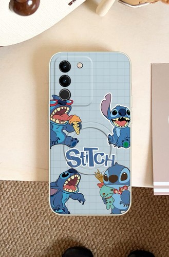 Samsung Phone Case Stitch Stand Strap Case Cover Protective Blue Galaxy Ultra - Picture 2 of 12