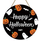 Halloween Decor Indoor Front Door Decorations Halloween Wreath Cute Ghost 