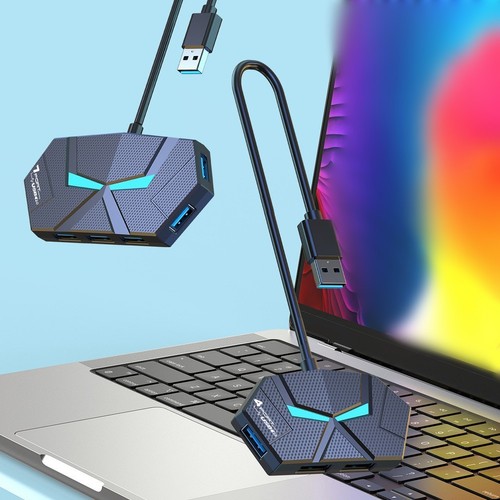 4-portowy koncentrator USB 3 0 do klawiatury myszy adapter z MagicBand + wsparcie - Zdjęcie 6 z 14